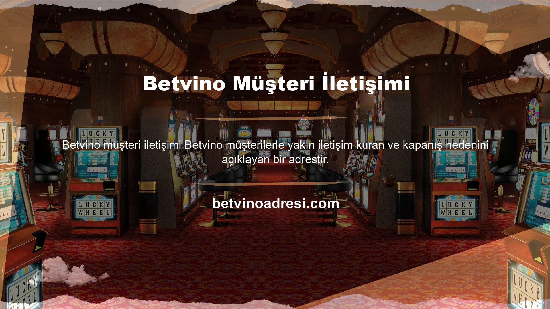 Kayıt işlemi sırasında, kullanıcı Betvino girişine iletişim bilgilerine erişerek erişilir